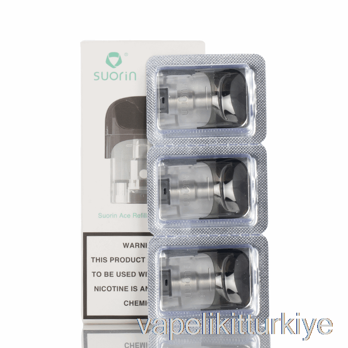 Vape Likit Suorin Ace Yedek Bölmeler 2 Ml Doldurulabilir Bölmeler